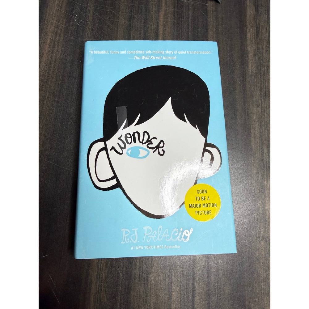 Wonder by RJ Palacio Paperback Book Bestselling Middle Grade Fiction Novel